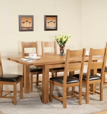 Shrewsbury 132/198cm Dining Table