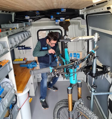 dr nussschrauber mobile fahrrad werkstatt