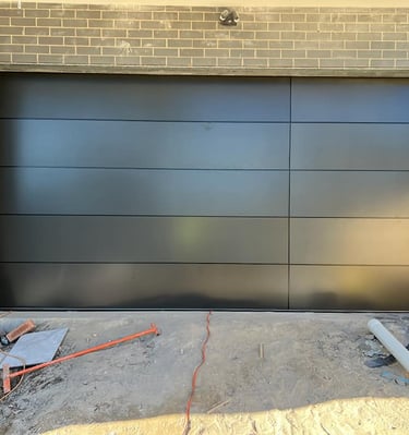 Custom battern garage door