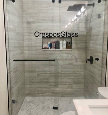 shower soor installation