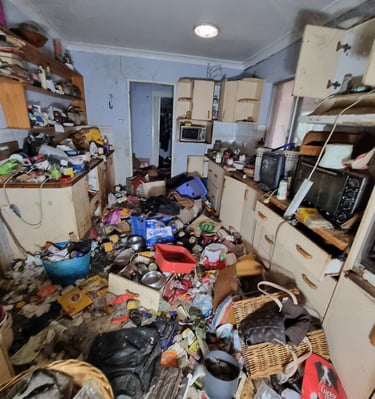 Wahroonga house rubbish clearing