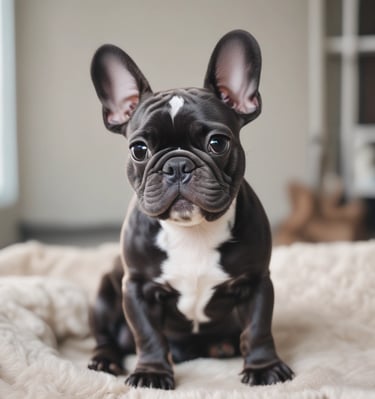 A groomer gently bathing a small dog outdoors.