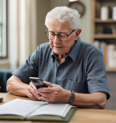 A close-up view of a journal page with headings such as 'Date' and 'Today, I'm thankful for', alongside sections titled 'Scripture' and 'Reflection'. There is also a small sprig of leaves placed on a light wooden surface.