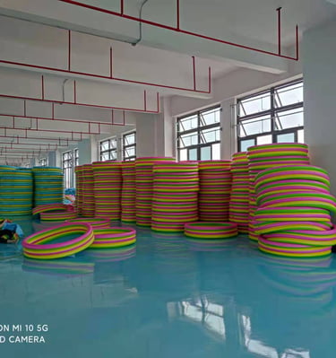 how to produce pool floats