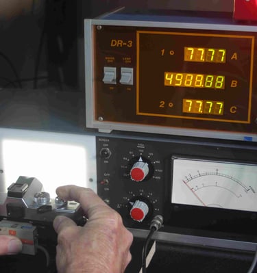 Shutter speed testing