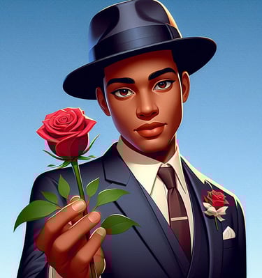 Maurice Harding, pet and love interest in the romance novel 'The Girl No Boy Could Love.'