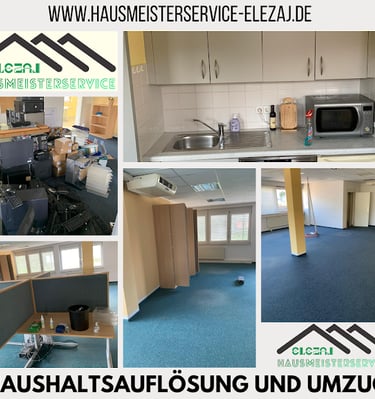 Haushaltauflösung, Entrümpelungen und Umzug