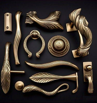 Brass pulls, door pulls, cabinet pulls 