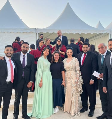 Jordan 76th Independence day - back stage 