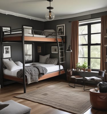 A group enjoying a peaceful morning walk in a nearby park