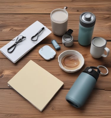 Stack of professionally printed business cards with elegant gold accents.