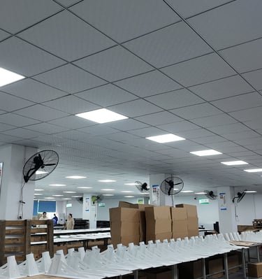 solar street light production workshop