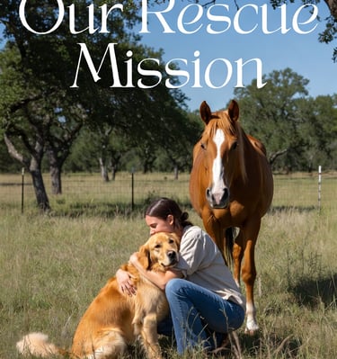 Lone Star Rescue Ranch is being built near Brenham, Texas