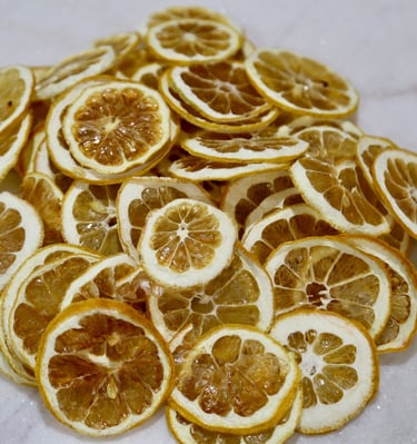dehyrdated lemon slices