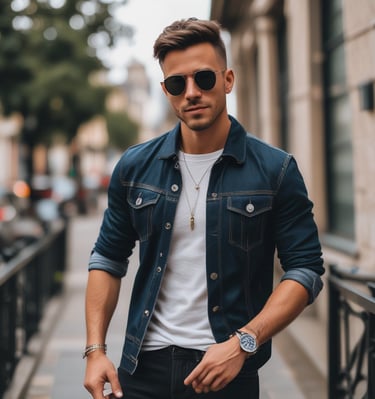 An influencer sharing a heartfelt story about mental wellness on social media.