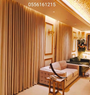 Modern Curtains and Sofa Upholstery for Riyadh Homes