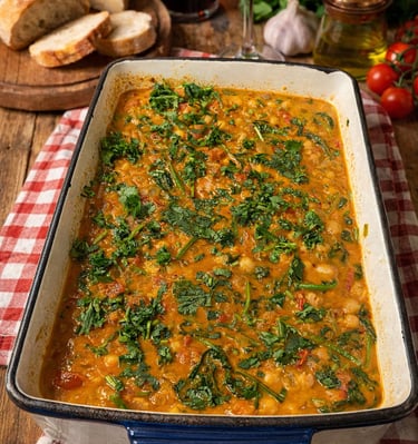 Vegan Calabrian Chickpea Stew