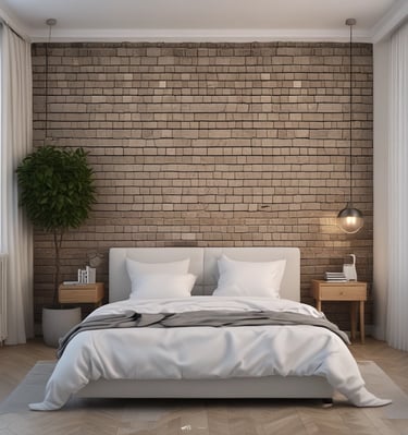 Creative drywall design with soft lighting in a living area.