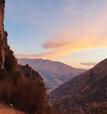 Coucher de soleil à Pitumarca