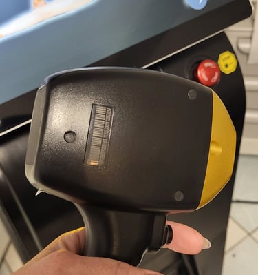 Technologie de soin pour épilation au laser diode manche froid - Belly Belle Montréal Villeray