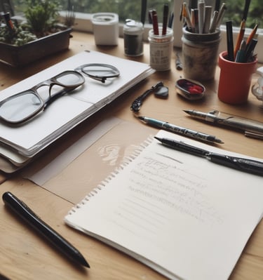 Close-up of hands carefully stitching a label that reads 'wulf you’re not alone' onto a garment.