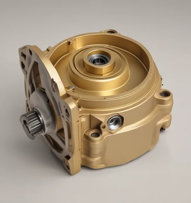 Wind turbine blades towering against a clear blue sky at a rural site.