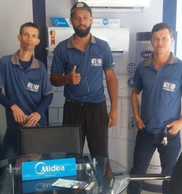 higienização de ar-condicionado midea em belo horizonte