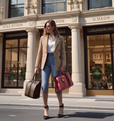 A seasonal jewelry set arranged artistically on a natural wood surface with soft morning light.