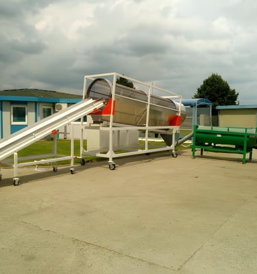 Nova linija za prosijavanje i pranje sjemenki izrađena prema vlastitom projektu