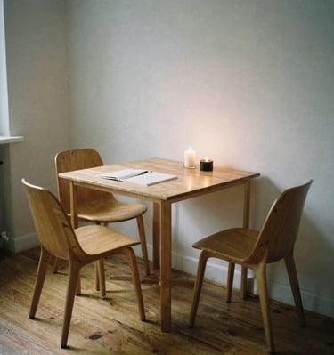 A quiet park bench surrounded by lush greenery, perfect for contemplation.