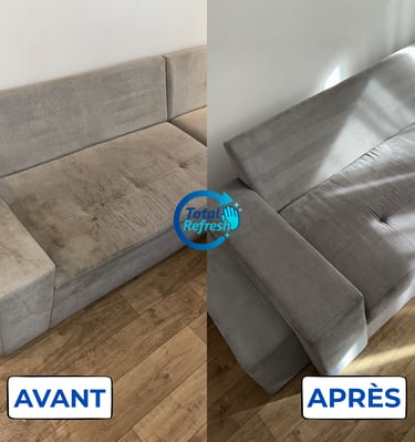 nettoyage canapé à domicile