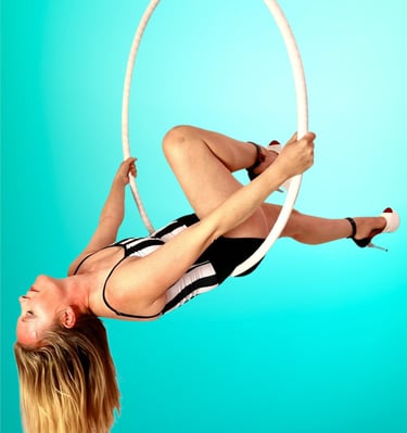 Aerial Hoop lyra dance classes Long Island