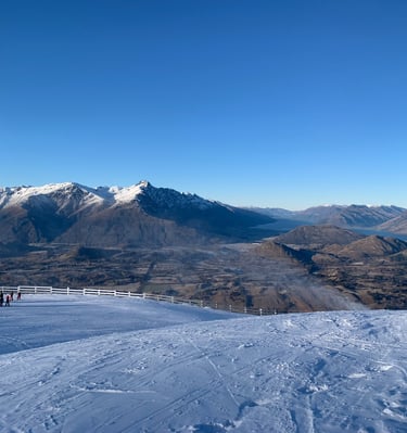 A view from Coronet Peak
