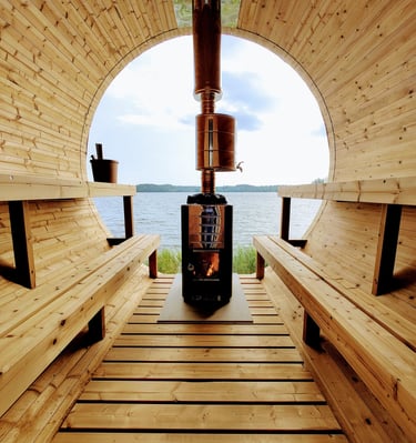 Rantasaunan maisemia