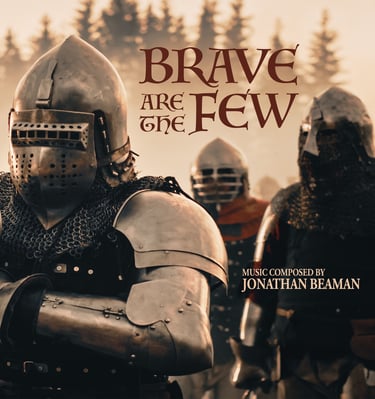 Cover art for instrumental soundtrack called Brave Are The Few, composed by Jonathan Beaman