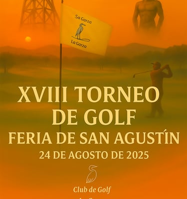 Cartel | XVIII Torneo de Golf Feria San Agustin