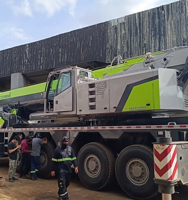 Guindastes para Locação em Aparecida