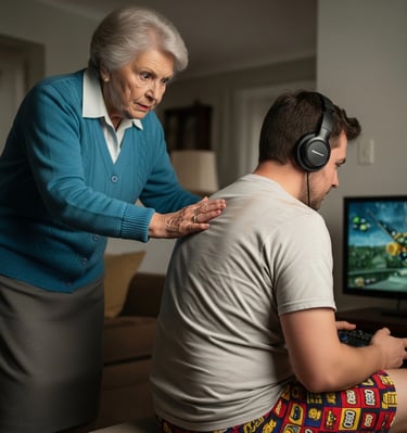 Carl struggles with personal issues, maturity, and a gaming addiction, that blurs his reality.