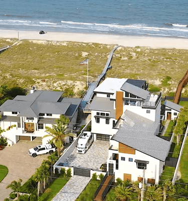 aerial amelia island