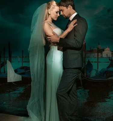 couple front contre front avec tendresse