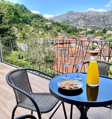 Terraço Green Man Gerês Mountain House