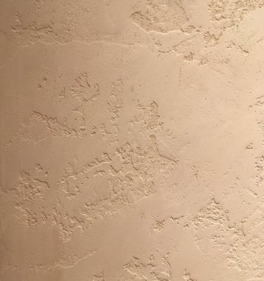 enduit contemporain à la chaux