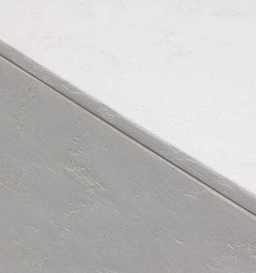 enduit à la chaux texturé sur mobilier