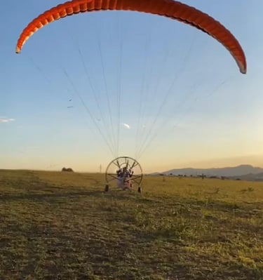 Voos panorâmicos de Paratrike, Tiradentes, São João Del Rei e Campos das Vertentes