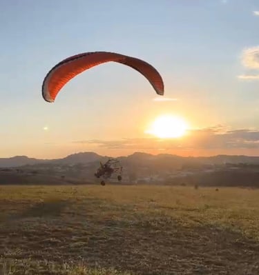 Voos panorâmicos de Paratrike, Tiradentes, São João Del Rei e Campos das Vertentes