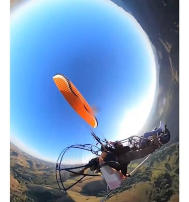 Voos panorâmicos de Paratrike, Tiradentes, São João Del Rei e Campos das Vertentes