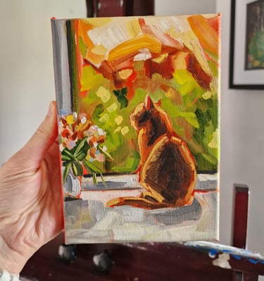 fun art, UK animals artists, art of home, gift ideas, pet art, portrait artist UK, landscapes,