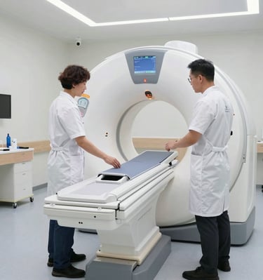 Various types of medical devices arranged for easy viewing.