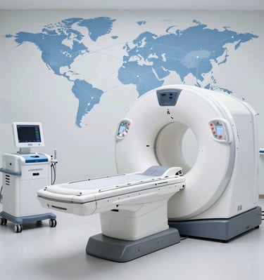 An overview of our store filled with medical supplies.