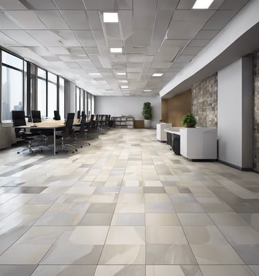 black and white checkered tiles